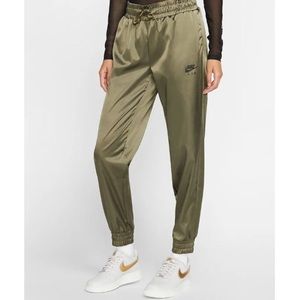 Women’s Nike Olive Satin Joggers NEVER WORN